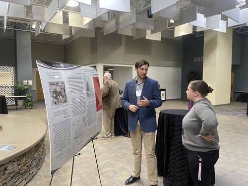 Senior presents research at history conference